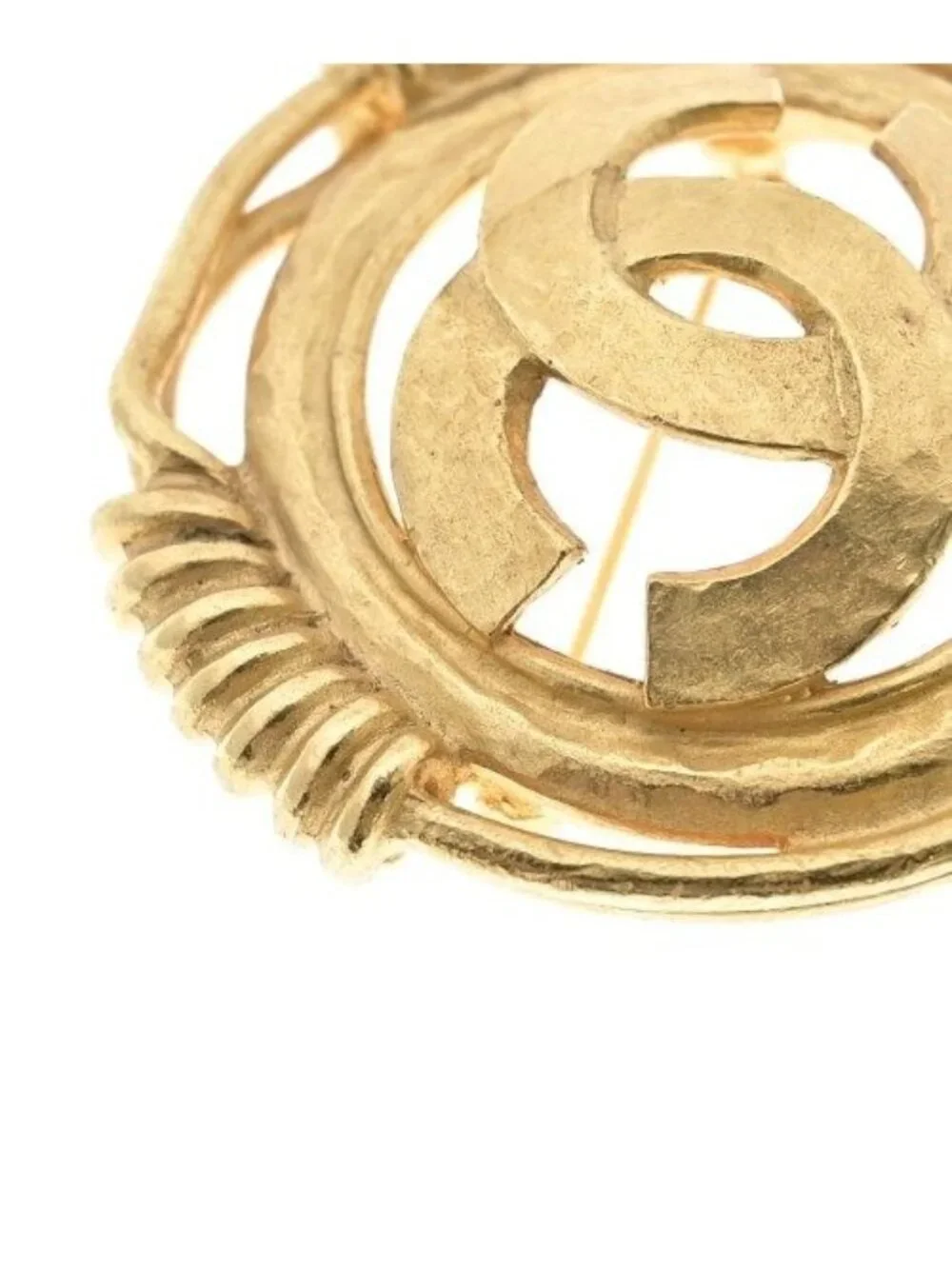 Chanel Brooch Corsage Gold
